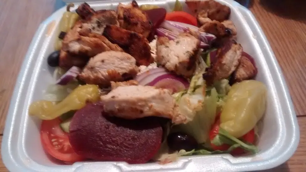 Chicken Greek Salad Small