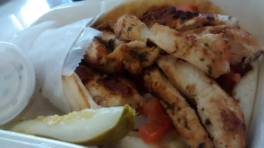 Grilled Chicken Pita